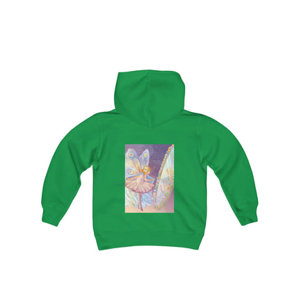 Reflections of Enchantment Youth Hooded Sweatshirt – A Magical Ballet of Light & Imagination