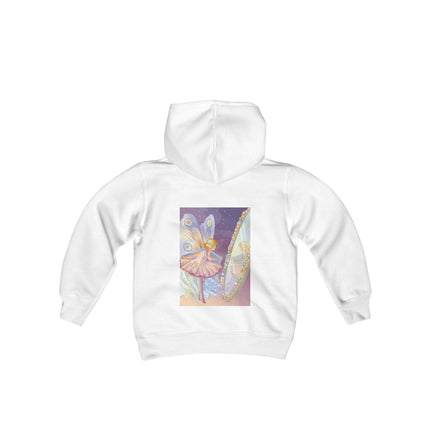 Reflections of Enchantment Youth Hooded Sweatshirt – A Magical Ballet of Light & Imagination