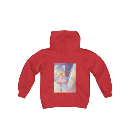 Reflections of Enchantment Youth Hooded Sweatshirt – A Magical Ballet of Light & Imagination