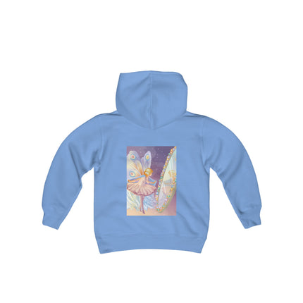 Reflections of Enchantment Youth Hooded Sweatshirt – A Magical Ballet of Light & Imagination