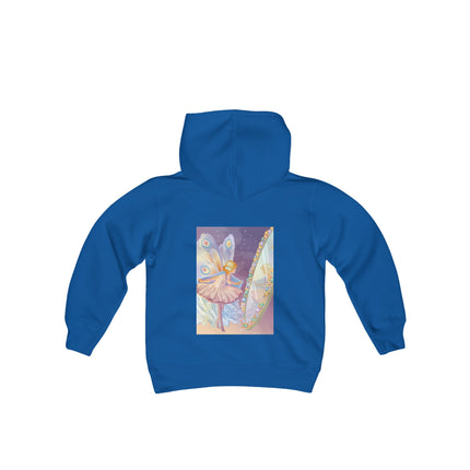 Reflections of Enchantment Youth Hooded Sweatshirt – A Magical Ballet of Light & Imagination