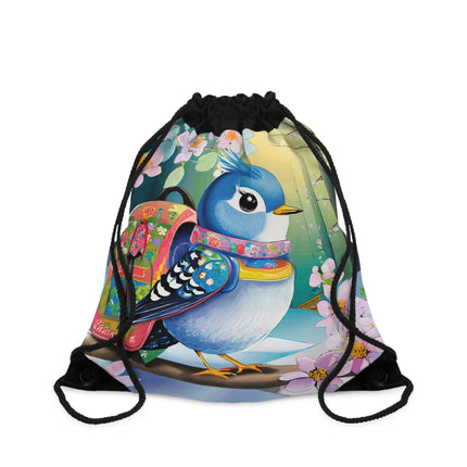 Baby Bluebird Drawstring Bag