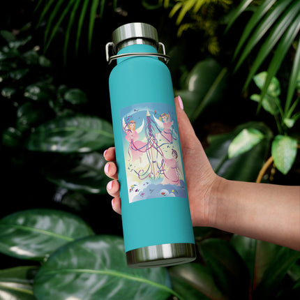Angelic Revelry Copper Vacuum Insulated Bottle, 22oz