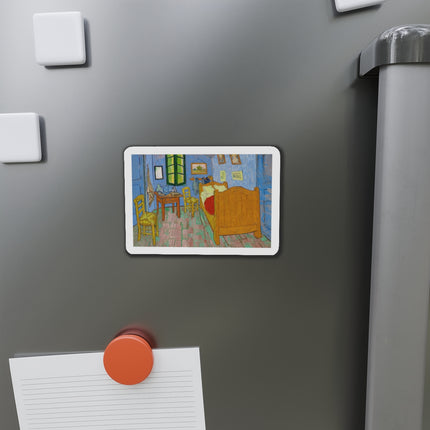 The Bedroom by Vincent van Gogh Die-Cut Magnets (5 Sizes)
