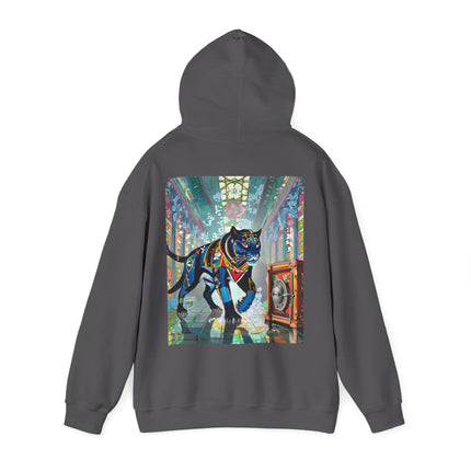 Cyber Panther’s Hunt – Heavy Blend™ Hooded Sweatshirt