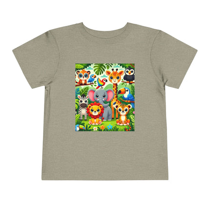Jungle Friends Parade Toddler Short Sleeve Tee