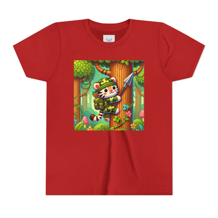 Stealthy Stripes Youth Short Sleeve Tee