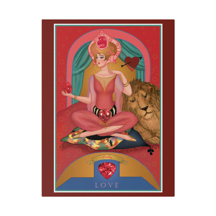 July & Ruby – Sofia Chiostri’s Scarlet Art Deco Gem