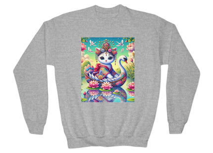 Geisha Kitten’s River Voyage Youth Crewneck Sweatshirt