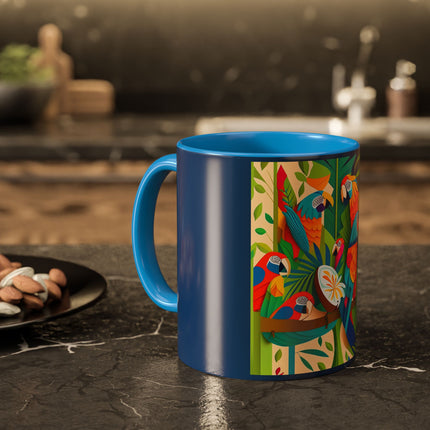 Colorful Macaws Colorful Mugs (11oz, 15oz)