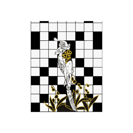 Woman and the Crossword Fine Art Posters