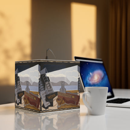 Open Window by Juan Gris Light Cube Lamp