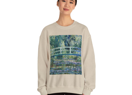 Water Lilies and Japanese Bridge by Claude Monet Heavy Blend™ Crewneck Sweatshirt