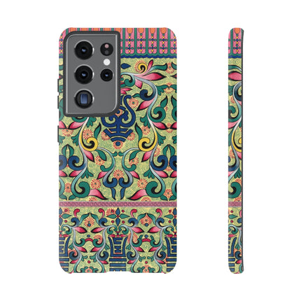 Colorful Flower Pattern by Owen Jones Phone Cases