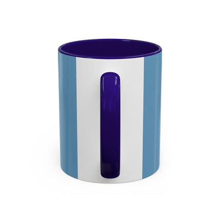 🎿❄️ The Winter Garden Skier Colorful Mug – Whimsical Holiday Fantasy