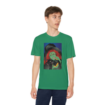 Mirror, Mirror A Witch's Touch Youth Competitor Tee