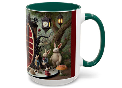 Malice in Wonderland – Gothic Halloween Colorful Mugs (11oz, 15oz)