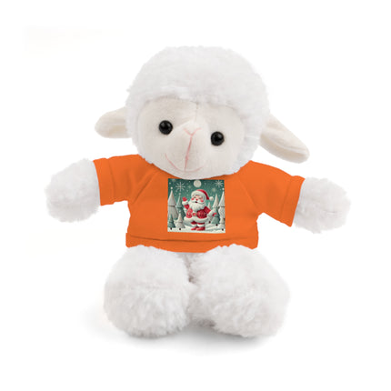 Santa's Joyful Night Stuffed Animals with Tee