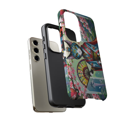 Cyberpunk Geisha Phone Cases