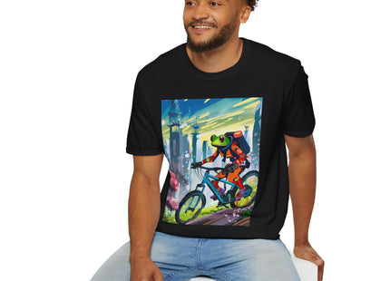 Cyberpunk Frog Softstyle T-Shirt