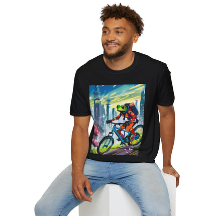 Cyberpunk Frog Softstyle T-Shirt