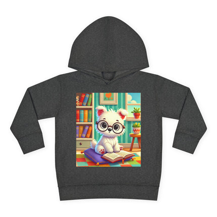 Little Scholar Pup Toddler Pullover Fleece Hoodie