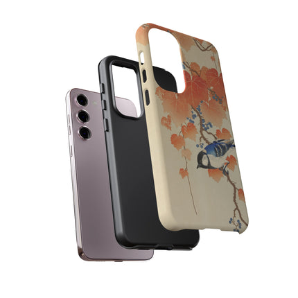 Japanese Bird and Branch by Ohara Koson Phone Cases
