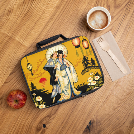 Golden Embrace Lunch Bag
