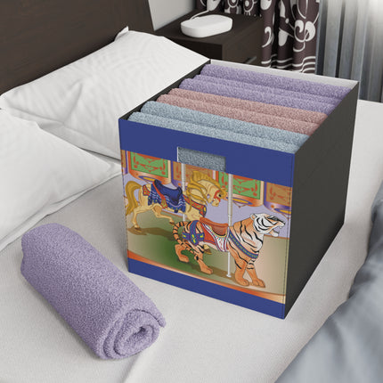 Carousel Splendor Felt Storage Box
