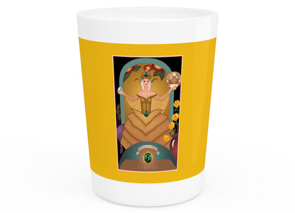 June & Pearl, Alexandrite (from the Gem Series) by Sofia Chiostri Ceramic Shot Glass