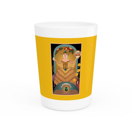 June & Pearl, Alexandrite (from the Gem Series) by Sofia Chiostri Ceramic Shot Glass