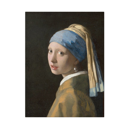 Girl with a Pearl Earring by Johannes Vermeer Matte Canvas, Stretched, 0.75"