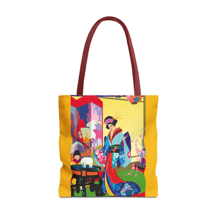 A Timeless Journey by Umberto Brunelleschi Tote Bag (AOP)