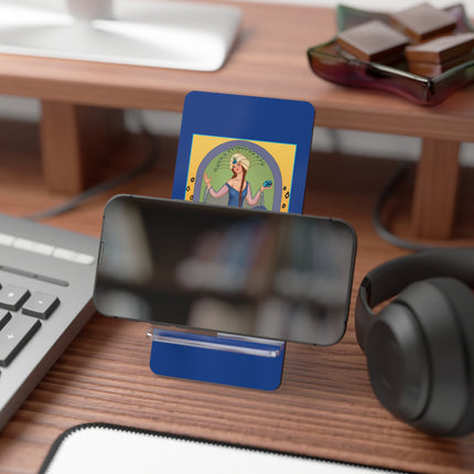 December & Tanzanite (from the Gem Series) by Sofia Chiostri Mobile Display Stand for Smartphones