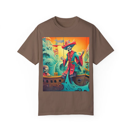 Skeleton Crew of the Misty Seas Unisex Garment-Dyed T-shirt