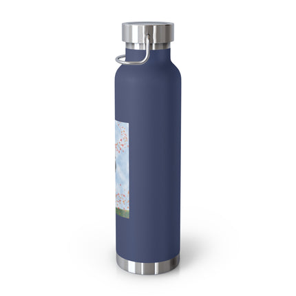 Elegance in Autumn Copper Vacuum Insulated Bottle, 22oz