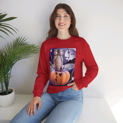 The Startled Pumpkin Unisex Heavy Blend™ Crewneck Sweatshirt