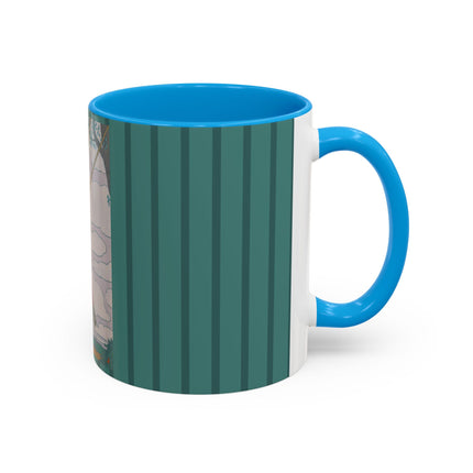 La balançoire by Georges Lepape Colorful Mugs (11oz, 15oz)