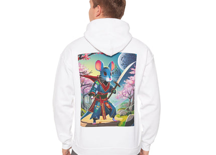 Cyber Samurai Rat – Heavy Blend™ Hooded Sweatshirt