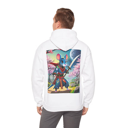 Cyber Samurai Rat – Heavy Blend™ Hooded Sweatshirt
