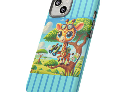 Giraffe Lookout Phone Cases