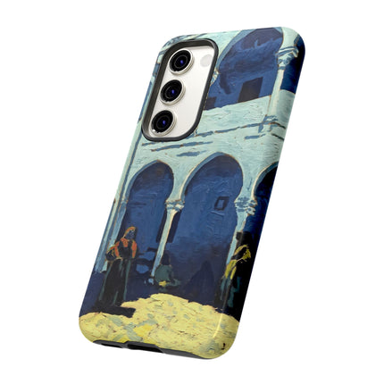 Courtyard of Moroccan Riad by George Gaudion Phone Cases