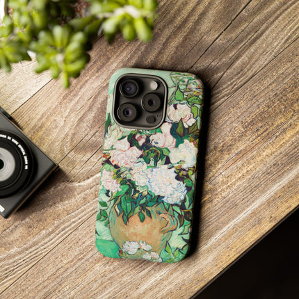 Roses by Vincent Van Gogh Phone Cases