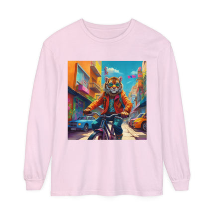 Urban Bike Ride Long Sleeve T-Shirt