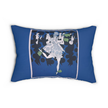 Where is my boy tonight by Ralph Barton Spun Polyester Lumbar Pillow