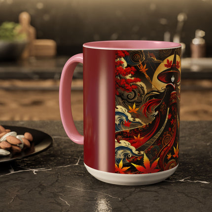 Kabuki Witch Colorful Mugs (11oz, 15oz)
