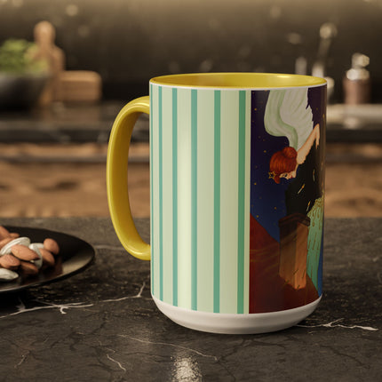 The Christmas Angel Colorful Mugs (11oz, 15oz)