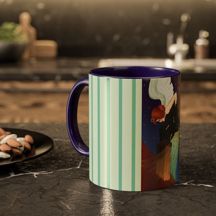 The Christmas Angel Colorful Mugs (11oz, 15oz)