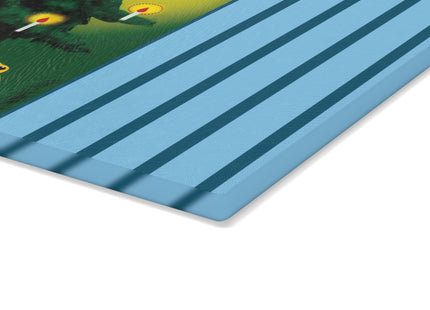 The Enchanted Encounter Glass Cutting Board