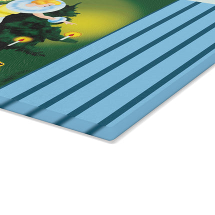 The Enchanted Encounter Glass Cutting Board